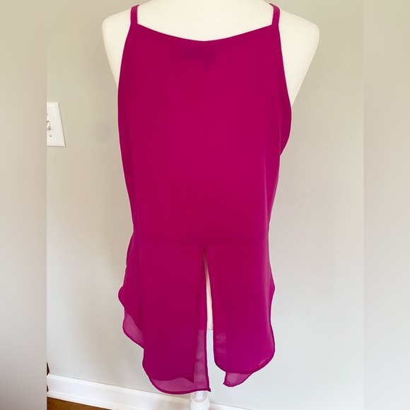 DEX 1963 Double Layer Split-Back Fuchsia Tank - Picture 4 of 5